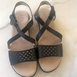 Soul Naturalizer Leather Summer Sandal, Size 10
